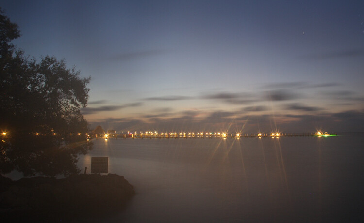 foggy bridge photography