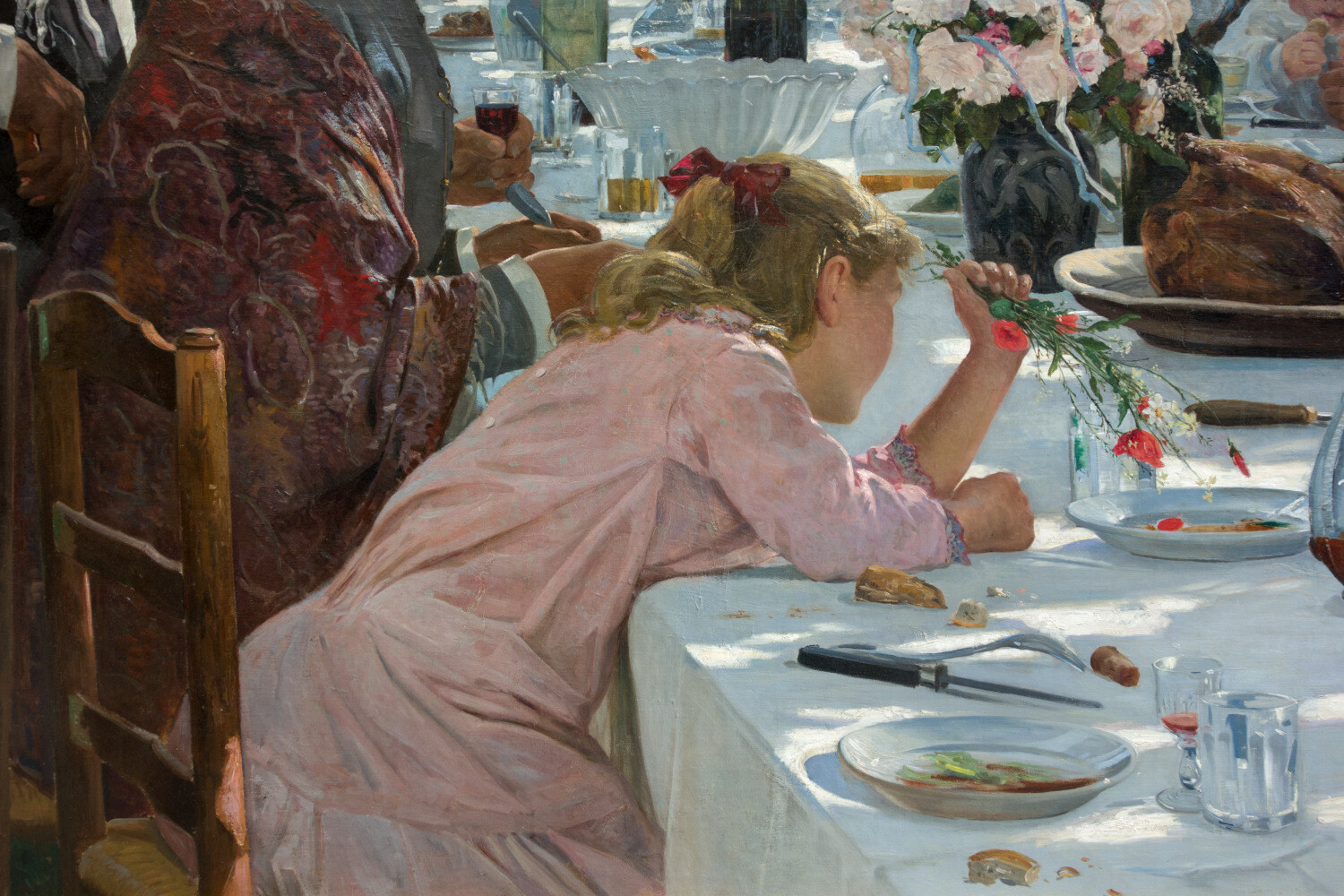 detail of a painting