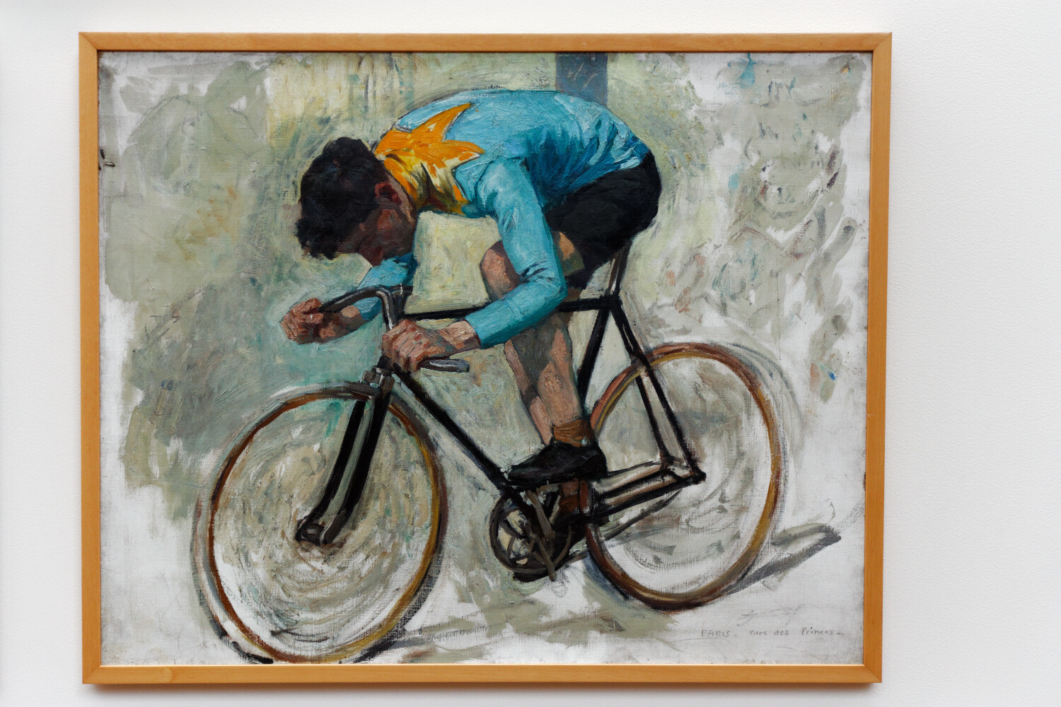 painting hanging on a wall