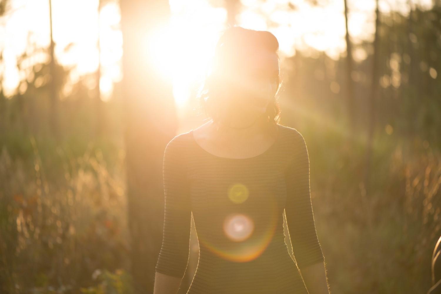 Sun flare photography